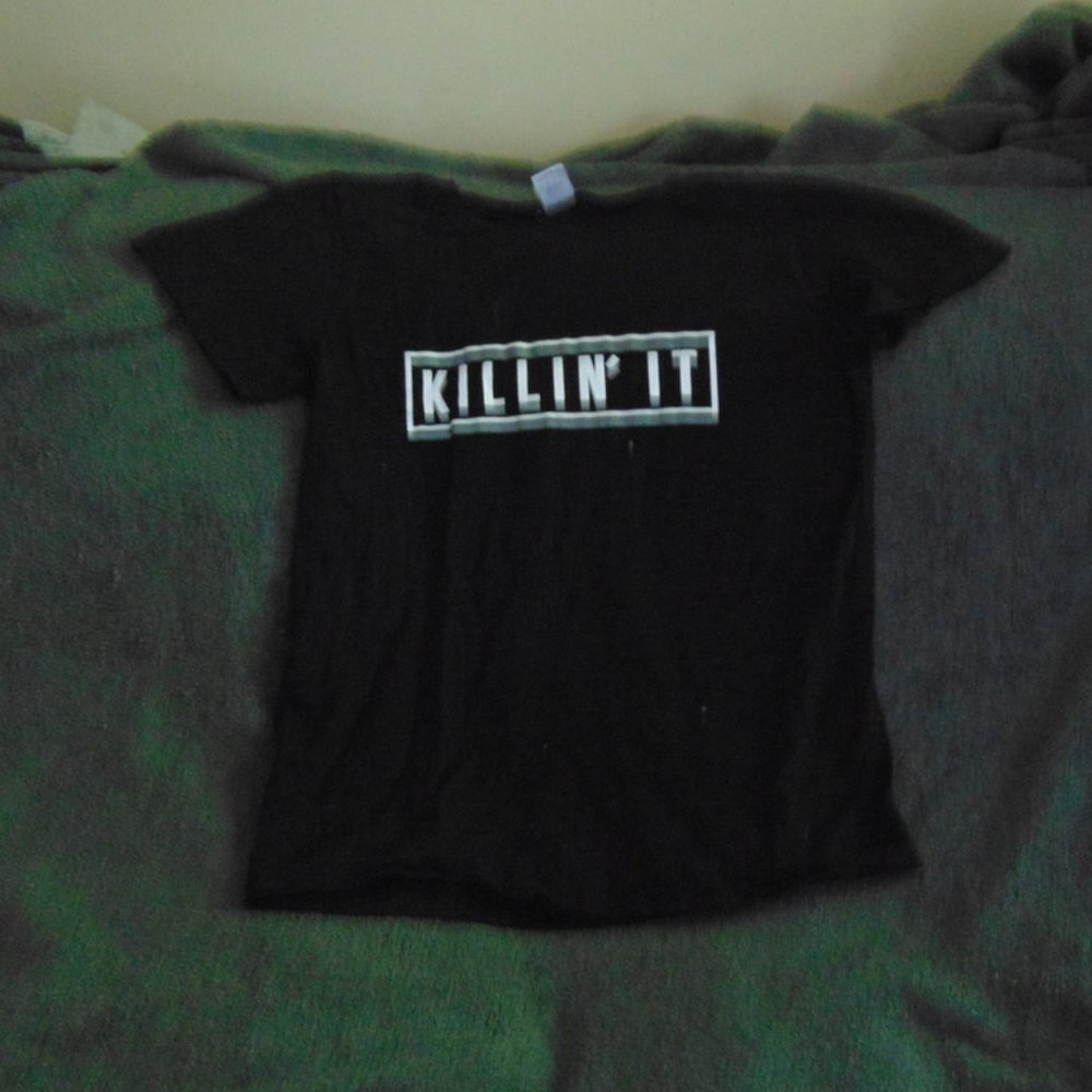 Black Graphic Tee